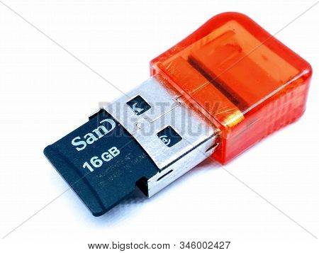 Utter Pardesh / India - Memory Card , A Picture Of Memory Card In Noida June 15 2019