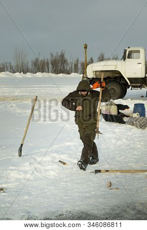Portrait Of A Fitter With A Bogr