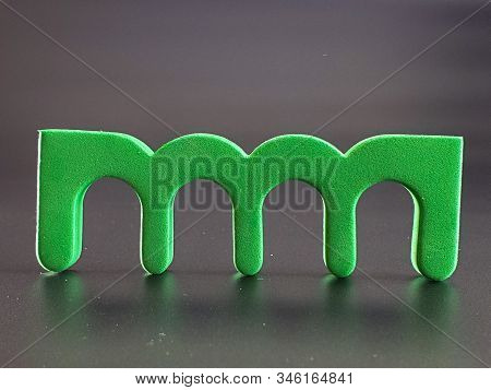 A Set Of Finger Separators On A Black Background. Pedicure Separators.