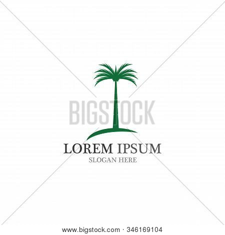 Date Tree Icon Vector Illustration Logo Template