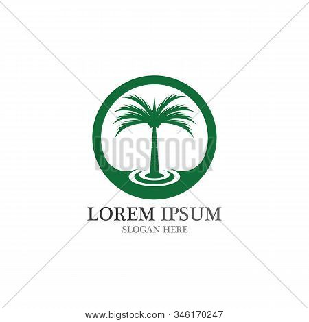 Date Tree Icon Vector Illustration