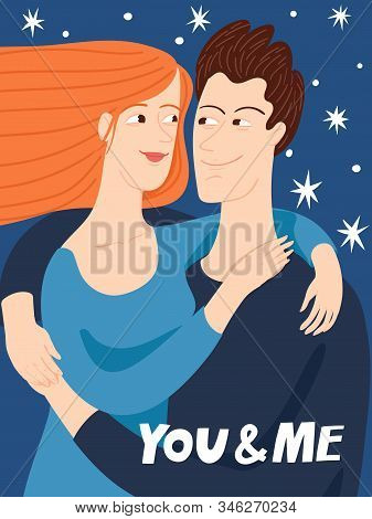 You And Me Valentines Day Poster Or