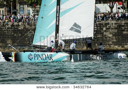 GAC Pindar konkurrere i Extreme Sailing serien