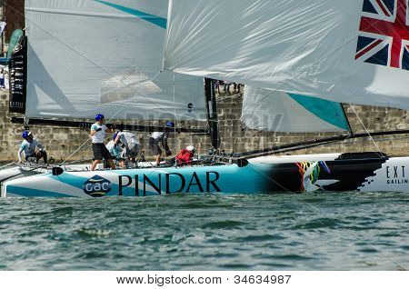 GAC Pindar konkurrere i Extreme Sailing serien