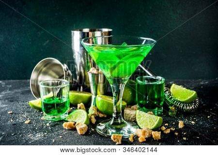 Absinth And Vodka Martini