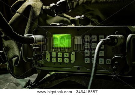 Modern Military Radio Station. The Concept Of Data Transmission, Targeting Missiles, The Implementat