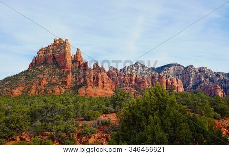 The Incredible Geology Of Sedona Is On Display From This View Of The Sandstone And Limestone Formati