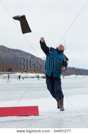 Valenok, rzucając na Bajkał połowy 2012
