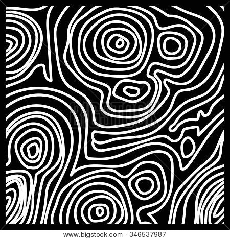 Hijab Pattern Monochrome Color, White And Black, Seamless Monochrome Pattern-vector Illustration. Co