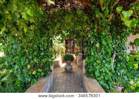 Mallorca, Spain - May 7, 2019: A Place Where Fryderyk Chopin And Lived In Valldemossa During The Win