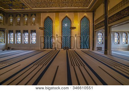January 10, 2020, Images With Katara Cultural Village, Doha Tourist Point Of Interest. Qatar