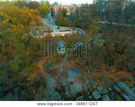 Landscape Of The City Of Korosten From A Height. Ukraine.