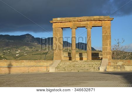 One Detail Of City Of Sambuca, Sicily