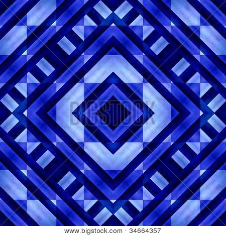 Modré pozadí abstraktní geometrické