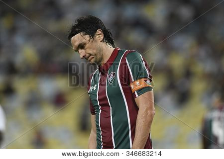 Rio, Brazil - January 23, 2020: Matheus Ferraz In Match Between Fluminense And Portuguesa By The Car