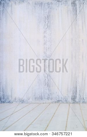 Empty Bright Interior With Copy Space, Vertical Compozition