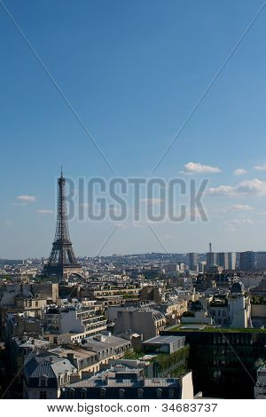 Paris med udsigt over byen