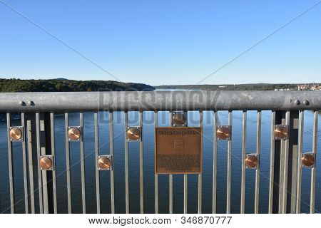 Poughkeepsie, Ny - Oct 6: Walkway Over The Hudson, Also Known As The Poughkeepsie Railroad Bridge, I