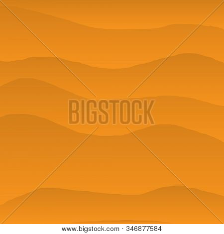 A Background Of Orange Faded Desert Sand Dunes