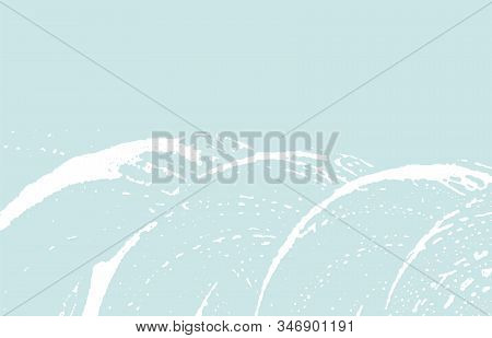 Grunge Texture. Distress Blue Rough Trace. Dazzling Background. Noise Dirty Grunge Texture. Ravishin