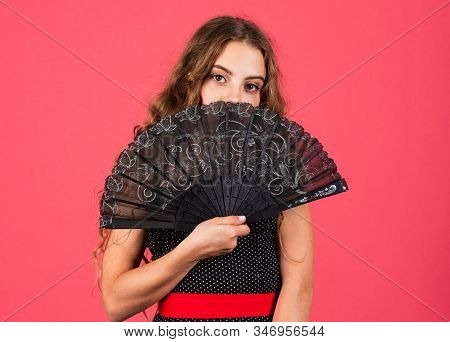 Perfect Female. True Lady Cover Her Face. Vintage Portrait. Carnival Or Masquerade. Theatre Performa