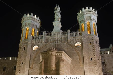 View Of Hotel In A Former Notre Dame De Jerusalem Convent, Israel