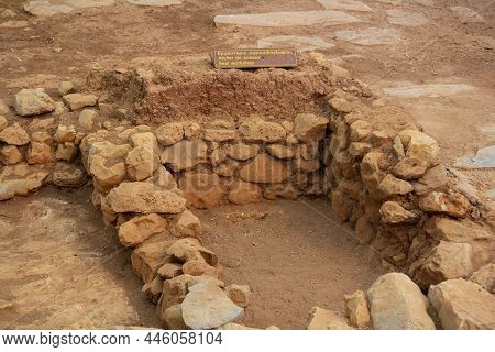 Seal Workshop In The Quarter M In The Minoan Palace In Malia, Crete