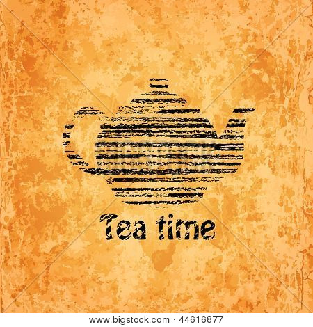 Tea idő háttér