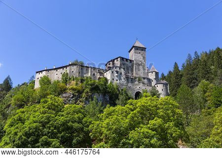 Wonderful View Of Tures Castle In South Tyrol