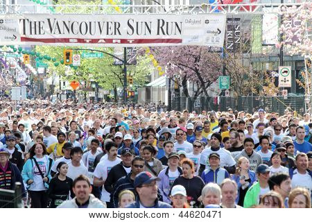 Vancouver Sun spustit masové Startline