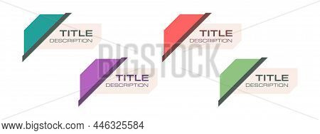 Simple Shape Title Vector & Photo (Free Trial) | Bigstock