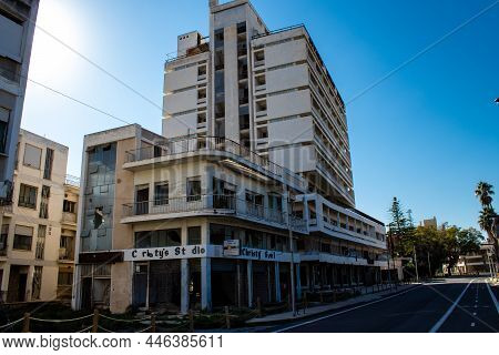 Cityscape Of Varosha, The Ghost Town.