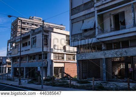 Cityscape Of Varosha, The Ghost Town.