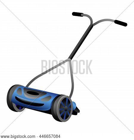 Garden Trimmer Icon Cartoon Vector. Cut Machine. Electric Equipment