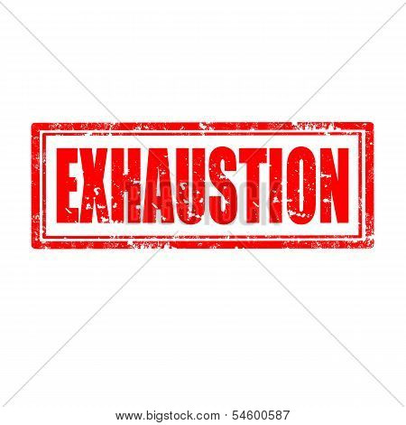 Exhaustion-stamp