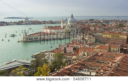 Basilica Di Santa Maria Della Salute View, Venice