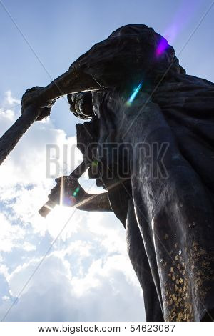 Luang Pu Thuat Statue In Wat Maetakrai