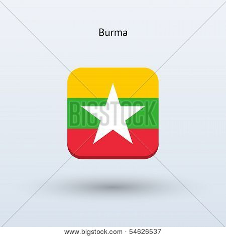 Burma flag icon