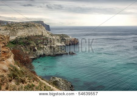 Sea Landscape With Rocks