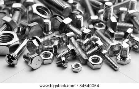 bolts, nuts, screws 