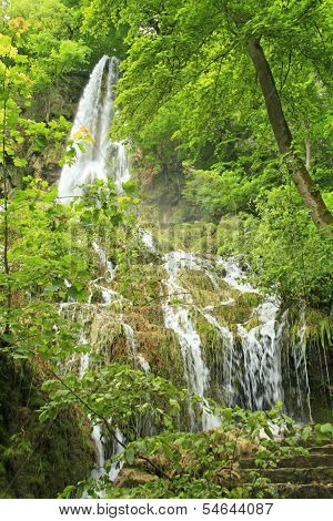 Waterfall Of Bad Urach, Germany