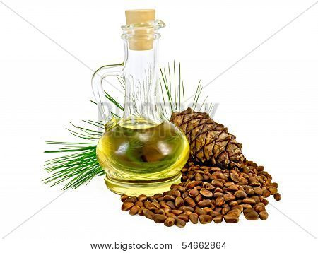 Oil Cedar Cones And Nuts