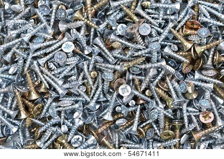 Screws background