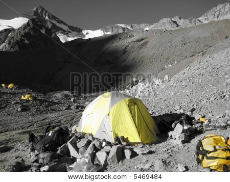 Acampamento Plaza De Mulas-Argentina
