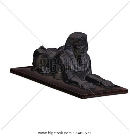 Egyptská socha lidské