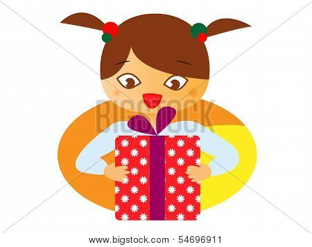 Child With Present