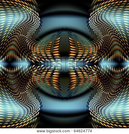 Abstract Color Background Circles