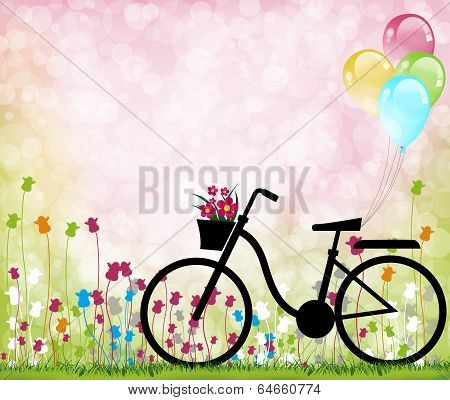 Flower bike