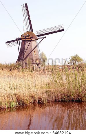 Windmills At Kinderdijk, Netherlands