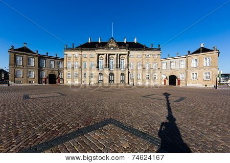 Danish Royal Castle Amalienborg